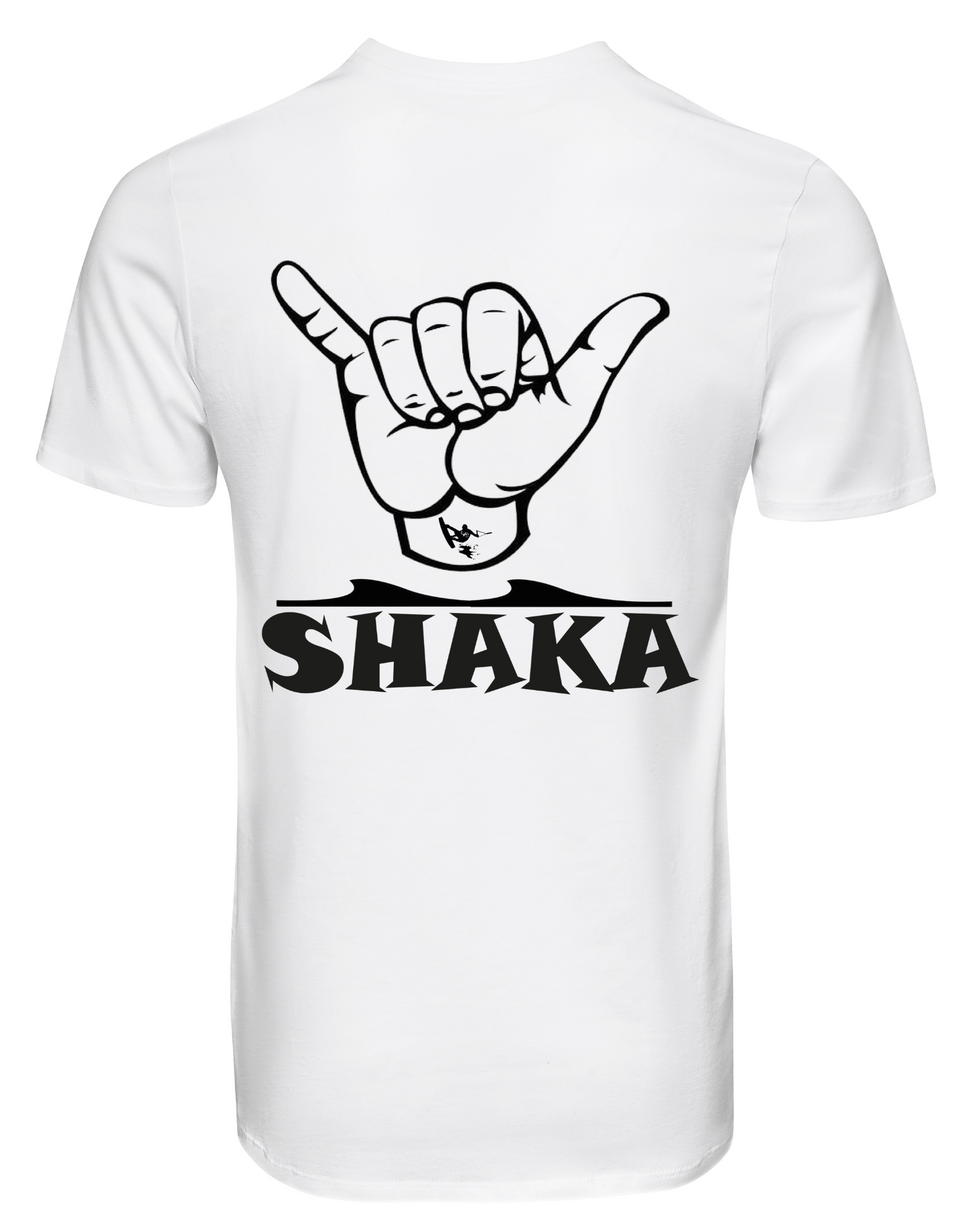 White Tee. SHAKA.