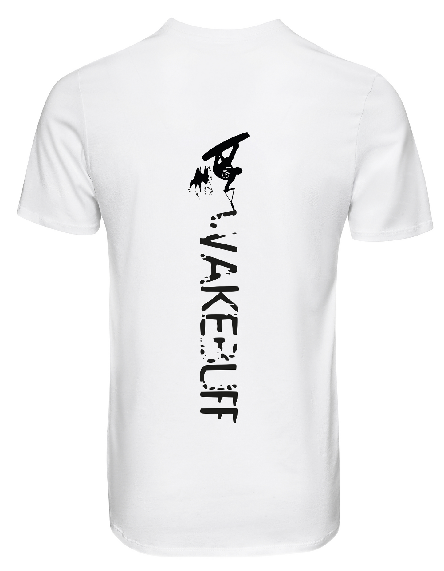 White Tee. WAKEBUFF.