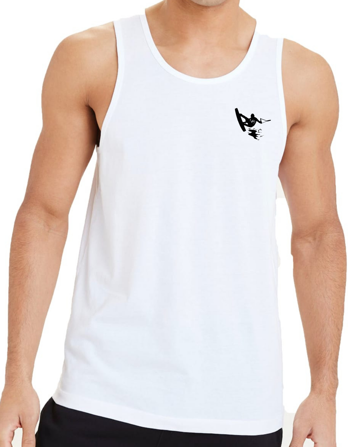 Slim-Fit Vest. EAT.SLEEP.WAKE.REPEAT.