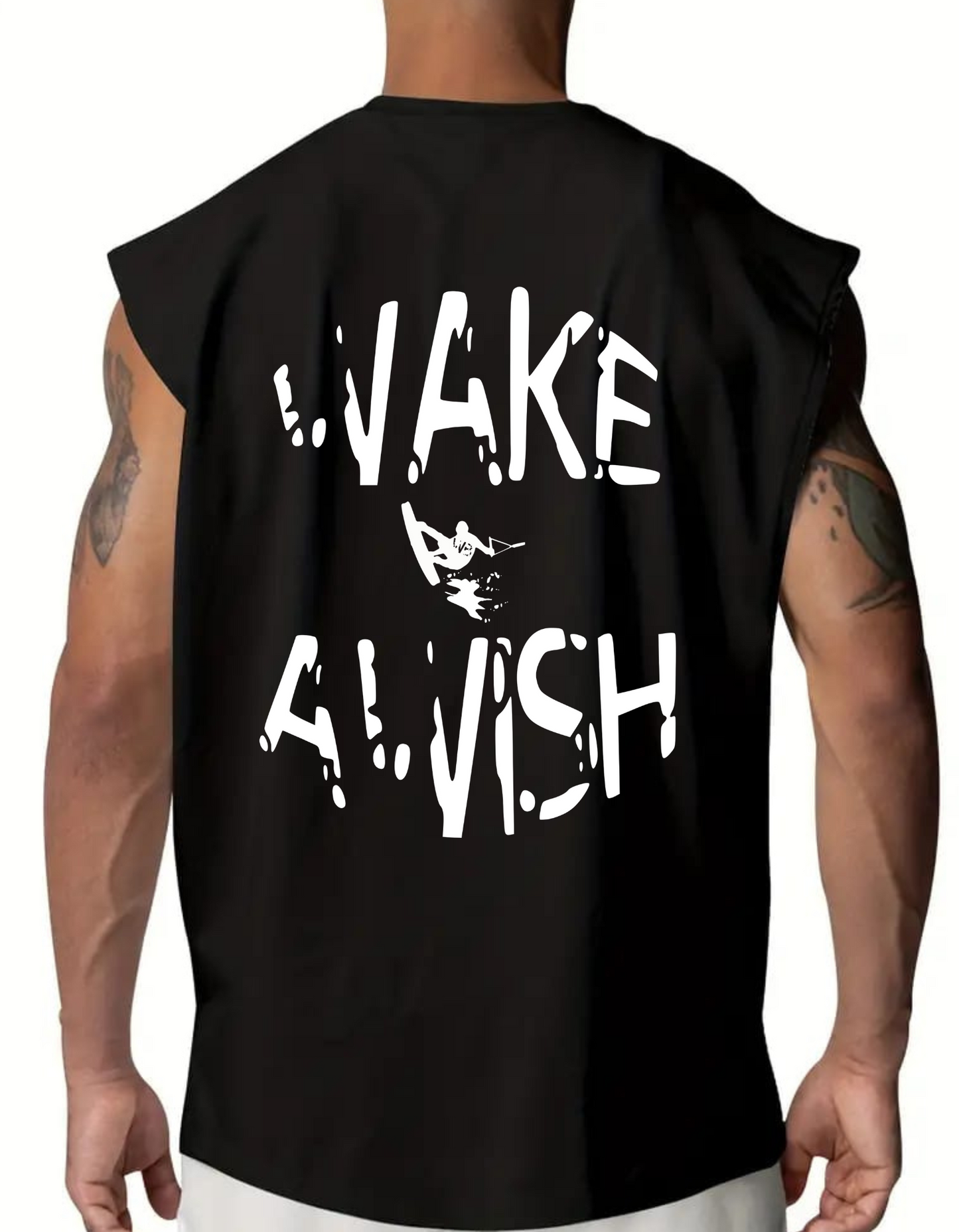 SLEEVELESS T-SHIRT. WAKE A WISH