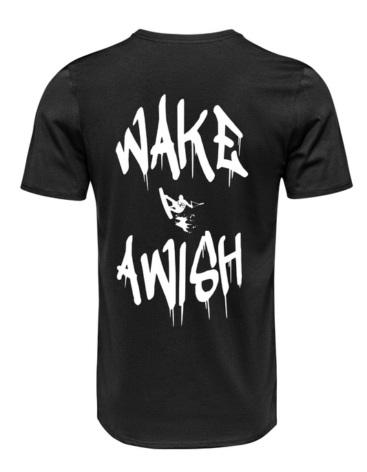 Black Tee.WAKE A WISH.