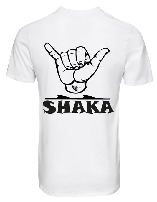 White Tee. SHAKA.