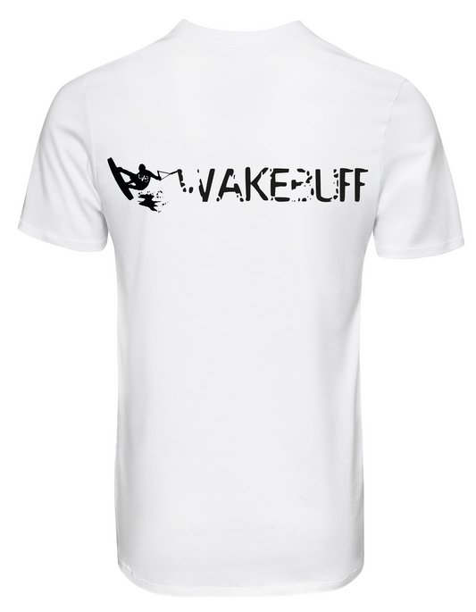 White Tee. WAKEBUFF