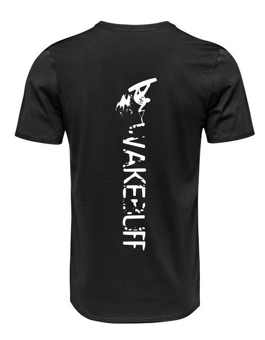 Black Tee. WAKEBUFF.