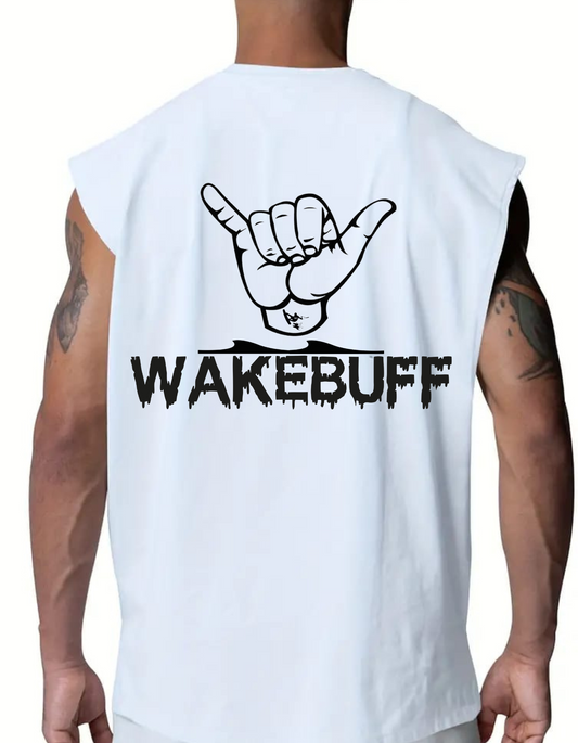 SLEEVELESS T-SHIRT. WAKEBUFF 2