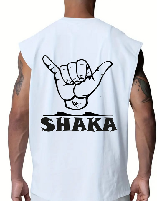 SLEEVELESS T-SHIRT. SHAKA