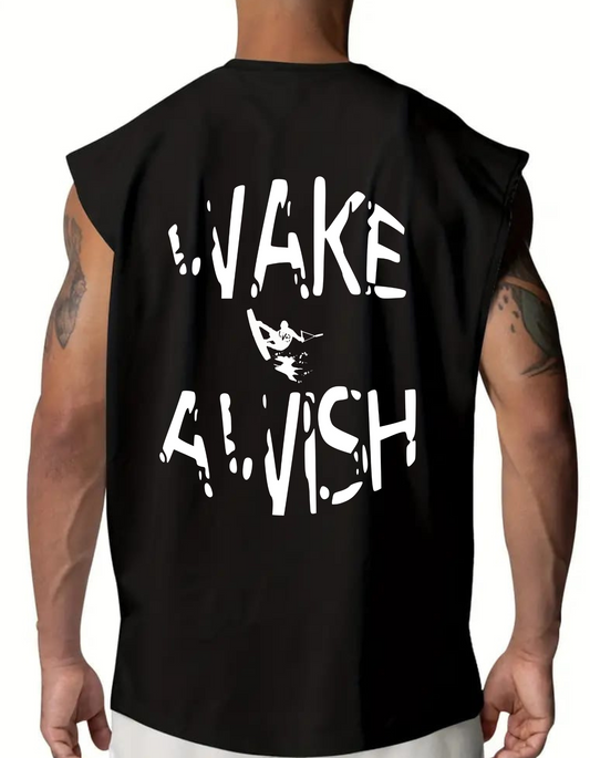 SLEEVELESS T-SHIRT. WAKE A WISH