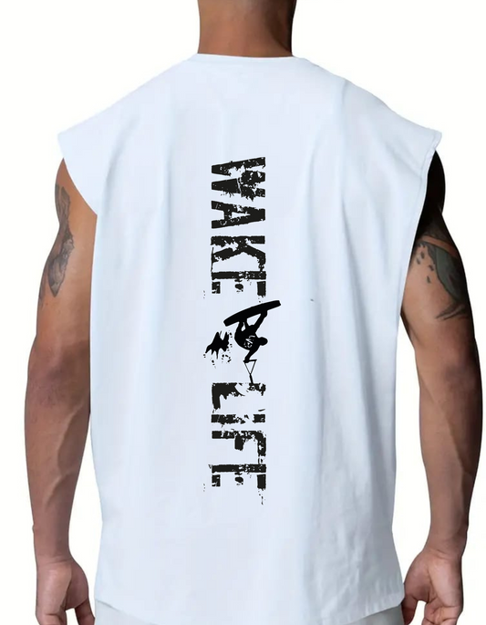 SLEEVELESS T-SHIRT. WAKE LIFE 2